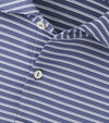 Bridge Performance Jersey Polo in Nebula Blue by Peter Millar