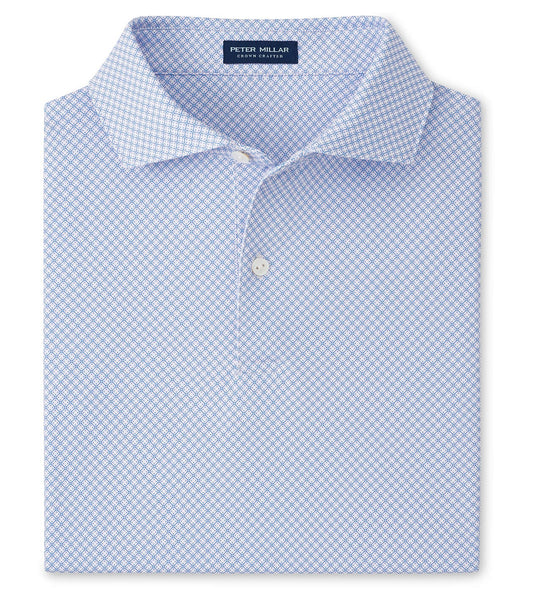 Seville Performance Jersey Polo in Misty Rose by Peter Millar