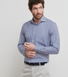 Excursionist Flex Ginghham Sport Shirt in Navy by Peter Millar