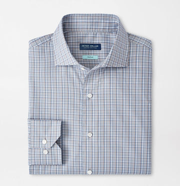 Abetone Cotton Sport Shirt in Rain Cloud by Peter Millar