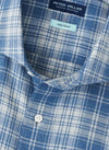 Riccia Italian Flannel Sport Shirt in Rain Cloud by Peter Millar