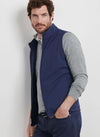 Ryder Reversible Vest in Navy by Peter Millar