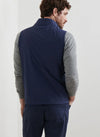 Ryder Reversible Vest in Navy by Peter Millar