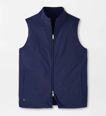 Ryder Reversible Vest in Navy by Peter Millar