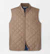 Essex Quilted Travel Vest in Poplar Brown by Peter Millar
