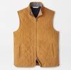 Essex Suede Travel Vest in Whiskey by Peter Millar
