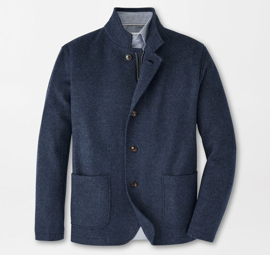 Crown Flex Merino Blazer in Atlantic Blue by Peter Millar