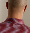 Oaks Performance Jersey Polo in Bordeaux by Peter Millar