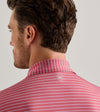 Oaks Performance Jersey Polo in Red Coral by Peter Millar