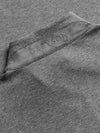 Sequoia Quarter-Zip in Smoke Heather Grey by Greyson