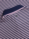 Cypress Short Sleeve Polo in Sunrise/Maltese Blue by Greyson