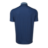 Ghost Dreamer Short Sleeve Polo in Maltese Blue by Greyson