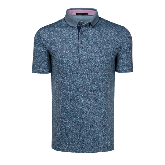 Range Short Sleeve Polo in Bonneville by Greyson