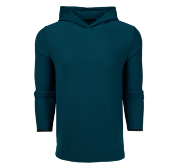 Traverse Waffle Hoodie in Aegean by Greyson