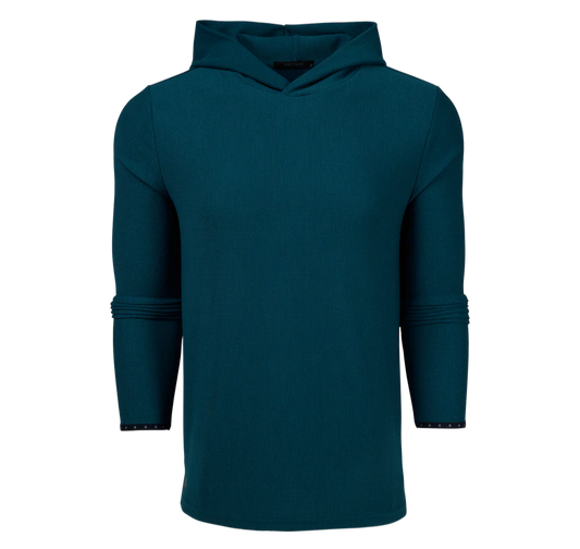 Traverse Waffle Hoodie in Aegean by Greyson