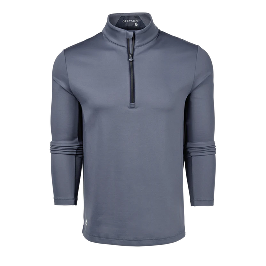Sequoia Quarter-Zip in Shadow by Greyson