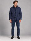 Chamonix Fleece Knit Shirt in Maltese Blue by Greyson