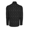 Desert Code Fleece Knit Shirt in Shepherd Black by Greyson