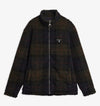 Tartan Sherpa Fleece in Shadow Classic Tartan by Barbour