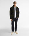 Tartan Sherpa Fleece in Shadow Classic Tartan by Barbour