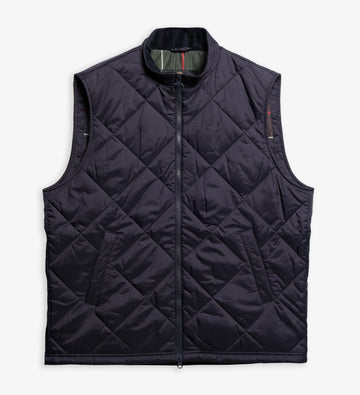 Finn Gilet in Classic Navy by Barbour