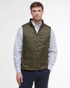 Finn Gilet in Olive by Barbour