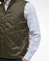 Finn Gilet in Olive by Barbour