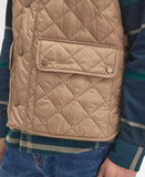 Lowerdale Gilet in Light Sandstone by Barbour