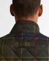 Icons Tartan Lowerdale Quilted Gilet in Classic Tartan by Barbour