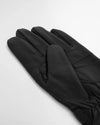 Burnished Leather Thinsulate Gloves in Classic Black by Barbour