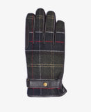 Newbrough Tartan Gloves in Classic Tartan by Barbour