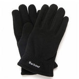 Coalford Fleece Gloves in Black by Barbour
