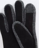 Magnus Gloves in Black/Grey by Barbour