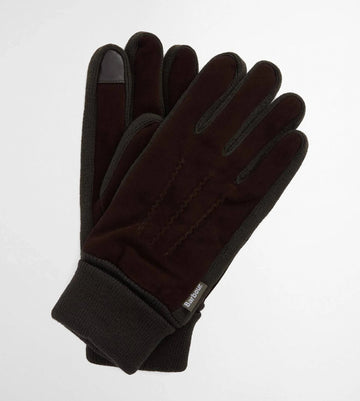 Magnus Gloves in Brown/Olive by Barbour