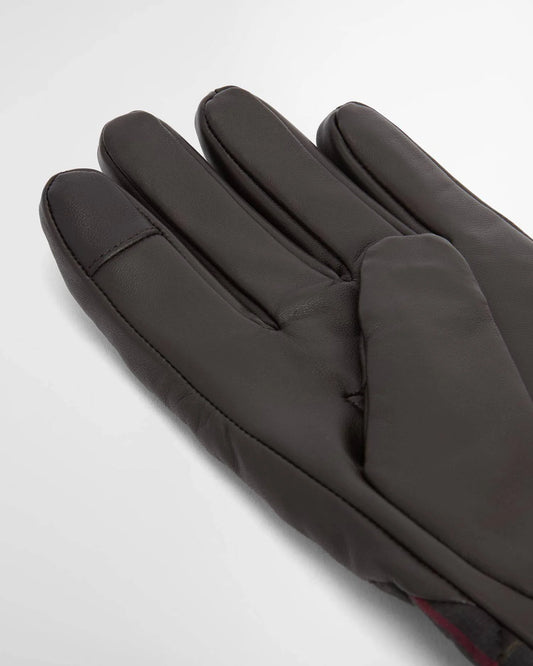 Darwen Tartan Gloves in Classic Tartan by Barbour