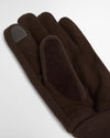 Magnus Cord Gloves in Brown by Barbour