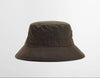 Waxed Bucket Hat in Olive by Barbour