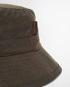 Waxed Bucket Hat in Olive by Barbour