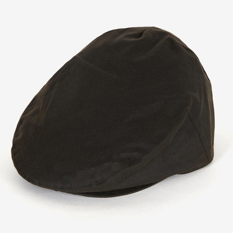 Wax Flat Cap in Olive by Barbour