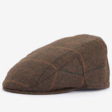 Crieff Flat Cap in Brown by Barbour