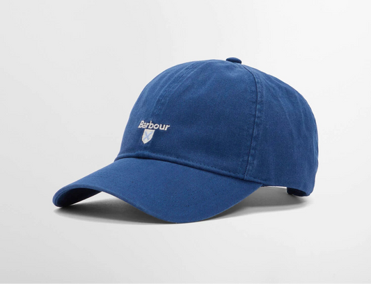 Cascade Sports Cap in Deep Blue by Barbour