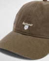 Cascade Sports Cap in Olive by Barbour