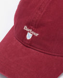 Cascade Sports Cap in Highland Red by Barbour