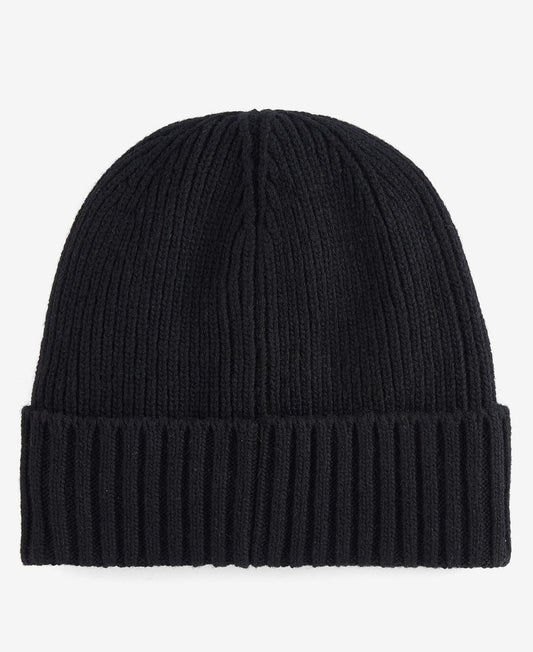 Carlton Beanie in Classic Black by Barbour