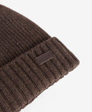 Carlton Beanie in Mid Brown by Barbour