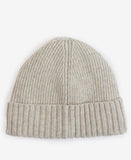 Carlton Beanie in Lt Grey by Barbour