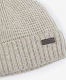 Carlton Beanie in Lt Grey by Barbour