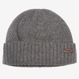 Carlton Beanie in Grey by Barbour