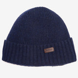 Carlton Beanie in Navy by Barbour