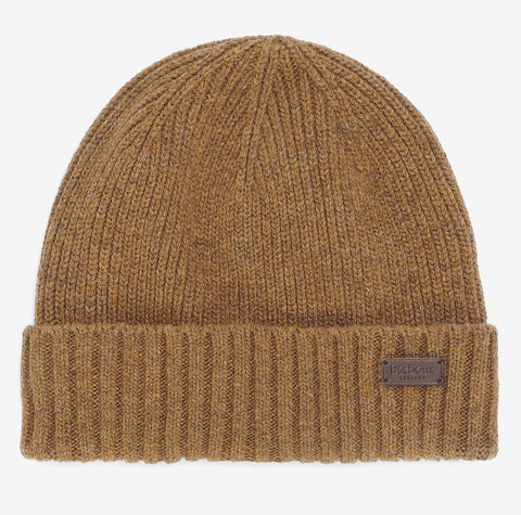 Carlton Beanie in Sandstone by Barbour